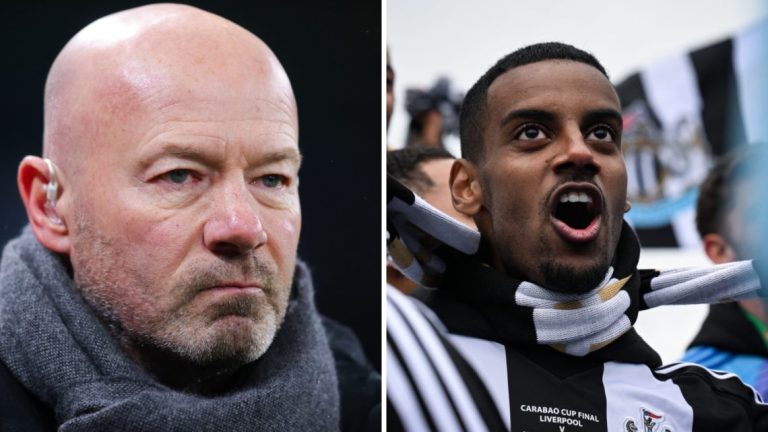 Alan Shearer awkward two-word reply when asked if Liverpool will sign Alexander Isak