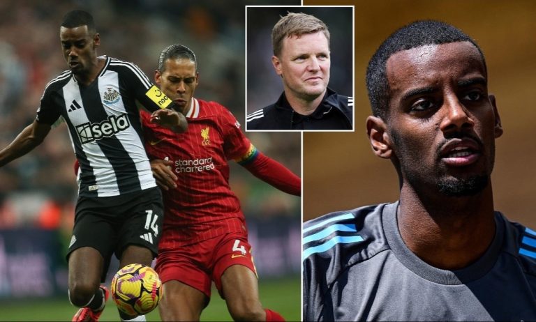 Eddie Howe breaks his silence on Alexander Isak’s future