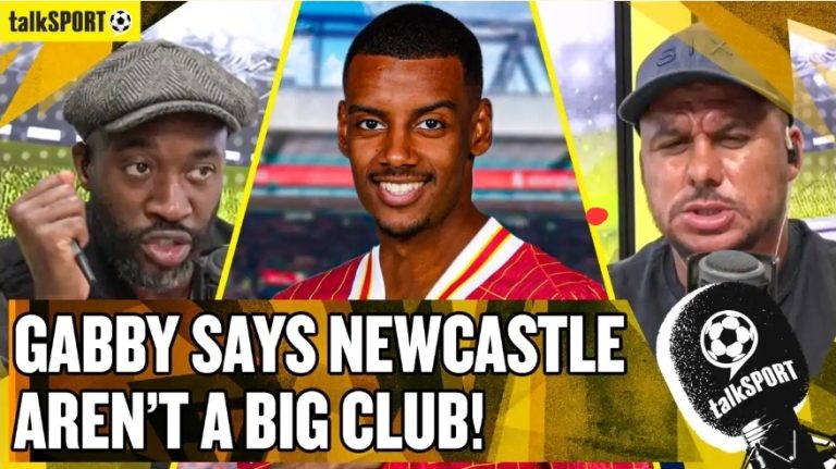 Newcastle aren’t a big club outside of their city, Isak is right to want a move away
