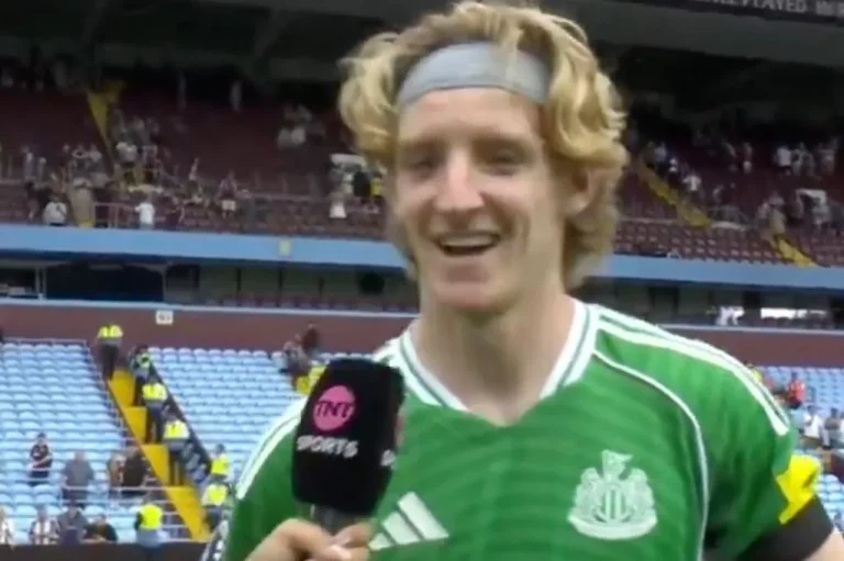 Anthony Gordon fires clear warning to Liverpool over Isak transfer ahead of next weekend Liverpool match