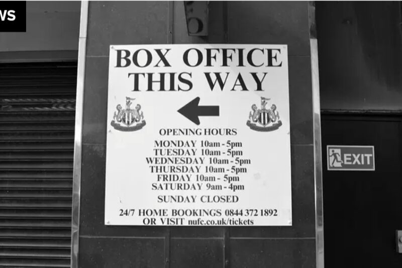Newcastle official announcement – Explains why Scottish schools got coachloads of tickets
