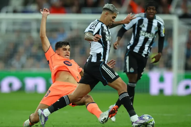 Newcastle handed instant Barcelona red card verdict as UEFA told mistake made