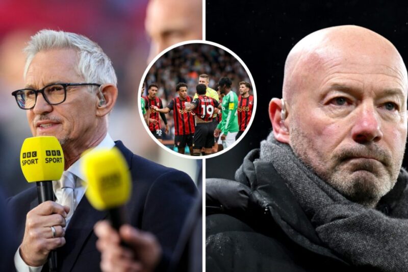 ‘Terrible’: Lineker and Shearer in total agreement over ‘ludicrous’ decision, it almost cost Newcastle