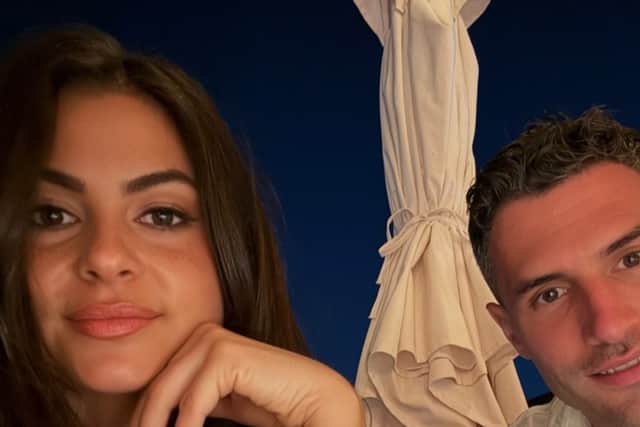 Newcastle WAG shares holiday snaps of Champions League star like you’ve never seen him before