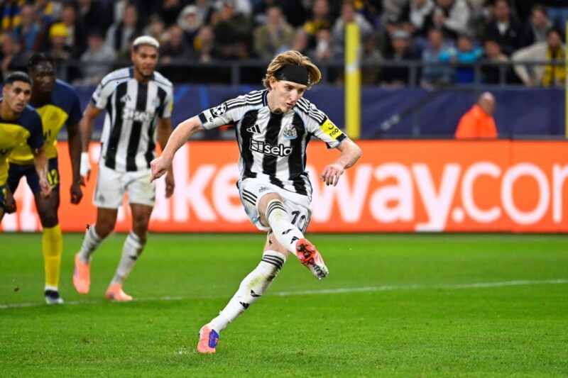 Union Saint-Gilloise 0-4 Newcastle Stats: Magpies Secure First Points of UCL Season with Convincing Win