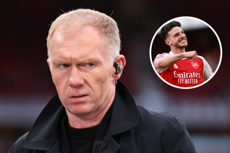 Paul Scholes reckons Newcastle have a ‘brilliant’ player who is even better than Declan Rice at Arsenal