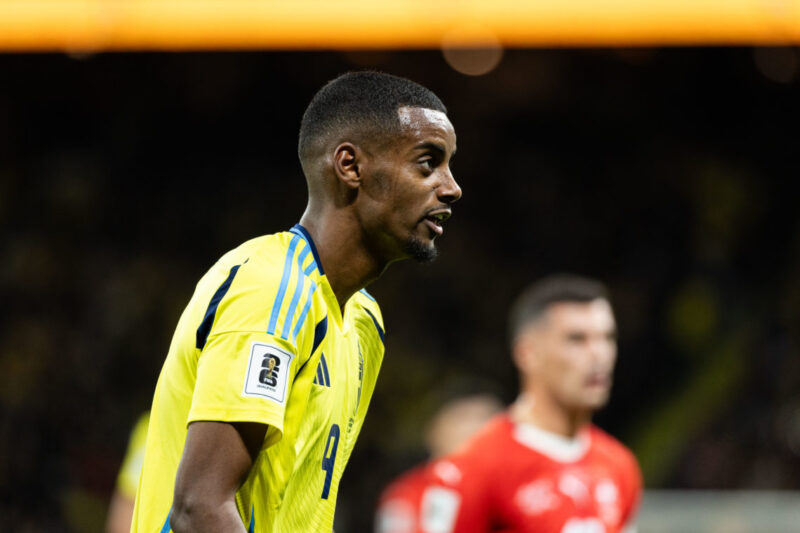 Sweden fans display ‘terrible’ banner to manager as Newcastle villain Alexander Isak’s struggles continue