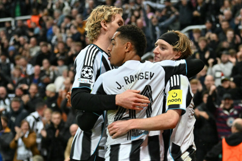 Newcastle United official makes surprise appearance after Champions League win