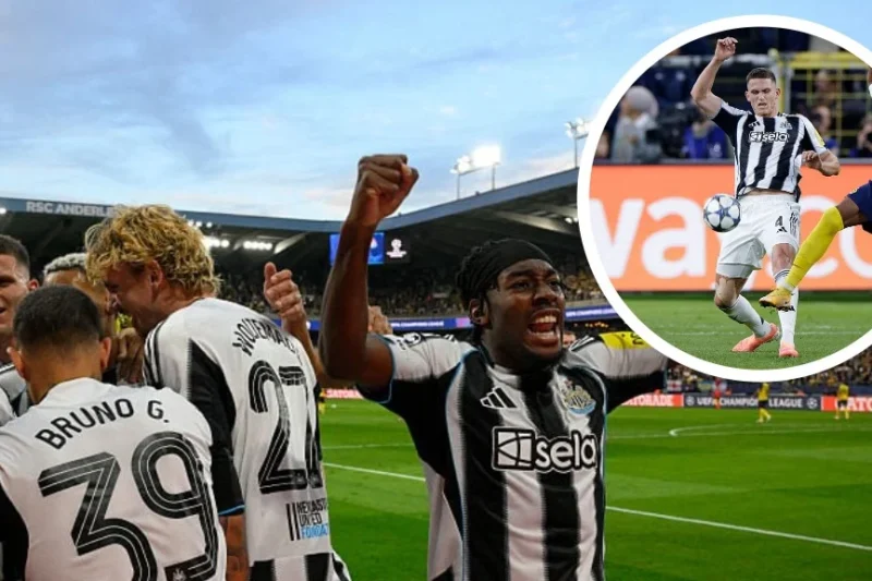 Anthony Elanga tells Eddie Howe has a complete utter brick in his Newcastle defence