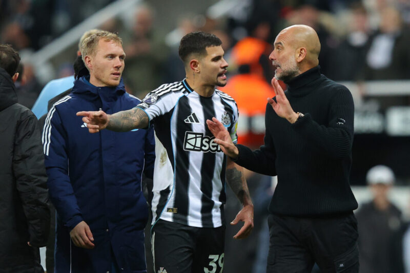 ‘Every time’: Pep Guardiola shares how he feels about Newcastle’s Bruno Guimaraes after post-match conversation