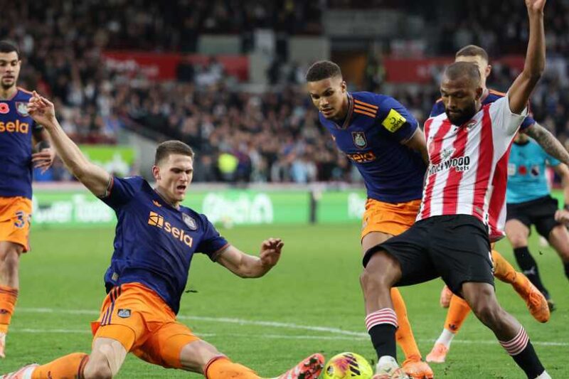 Newcastle star dubbed “utterly embarrassing” was just as bad as Burn vs Brentford