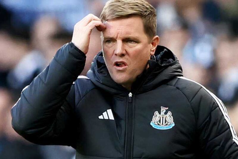 Time for change: Eddie Howe must axe £187k/week Newcastle star vs Brentford